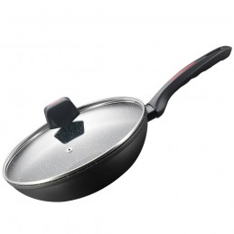 Tigaie wok cu capac din...